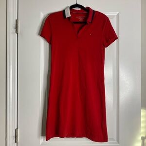 Tommy Hilfiger Red Regular Fit Polo
